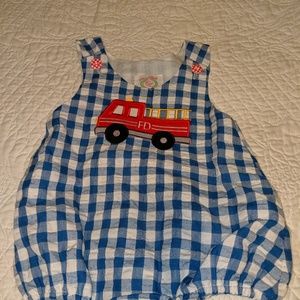 Cecil and Lou firetruck bubble